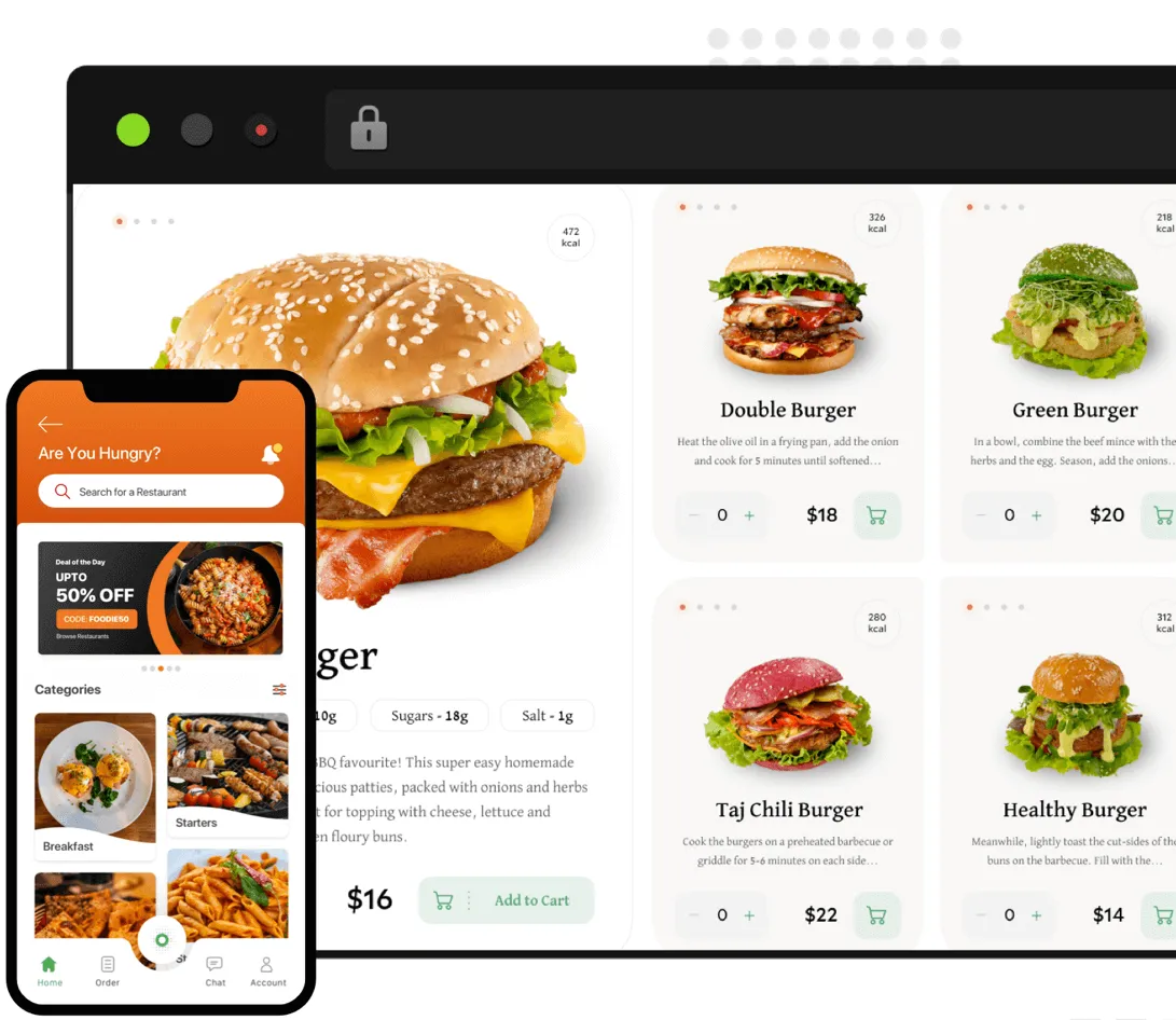 Food Delivery software development by Prophecius